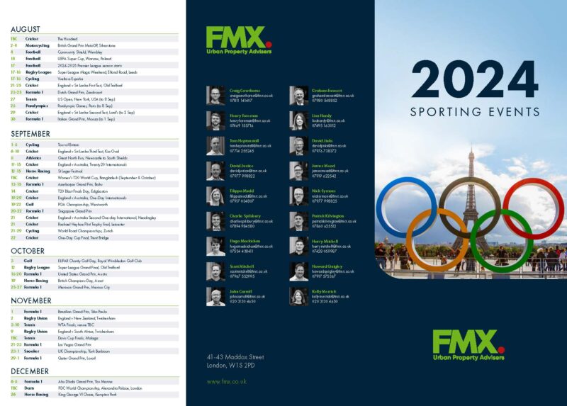 FMX 2025 Sporting Events Calendar FMX Urban property advisers