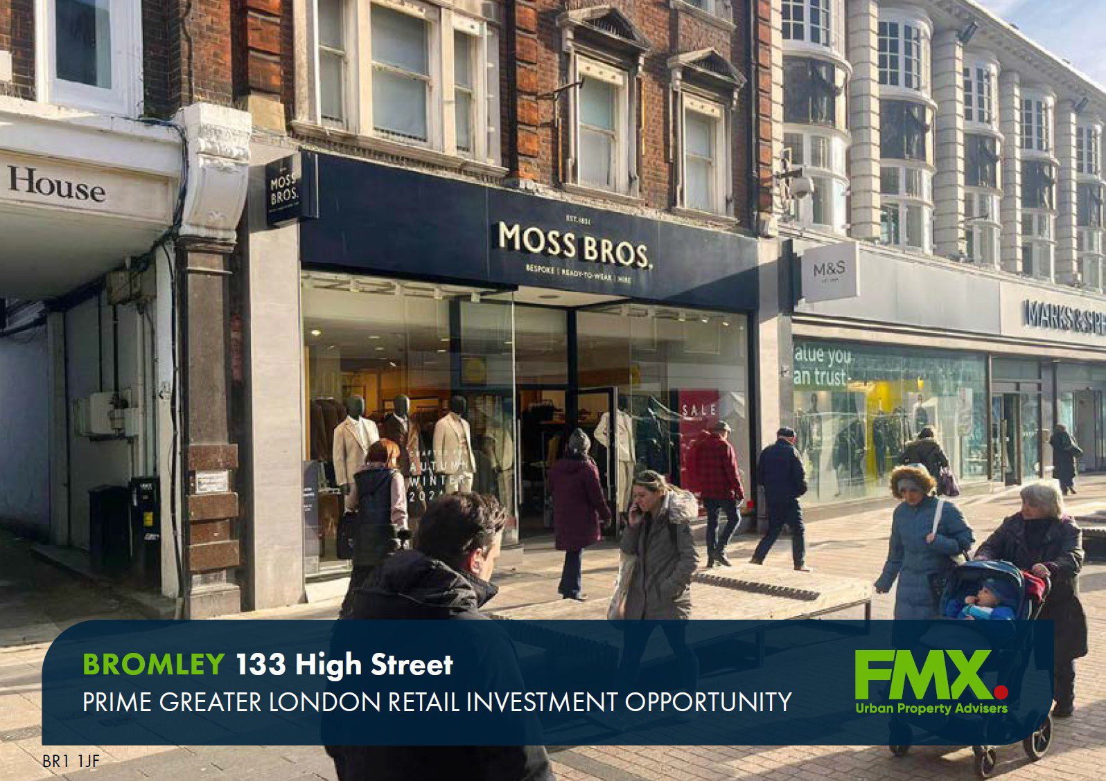 Bromley 133 High Street Investment Photo
