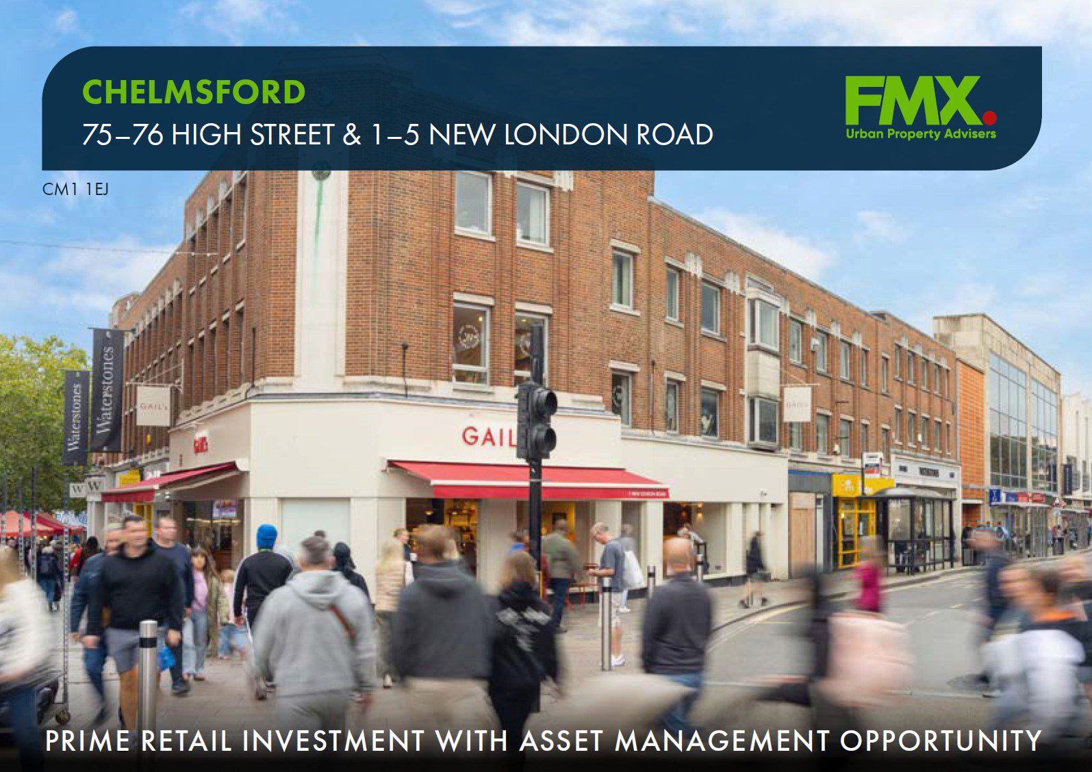 Chelmsford High Street And New London Road Photo