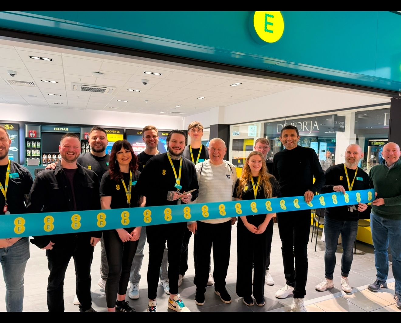 EE Newtonabbey Opening Photo