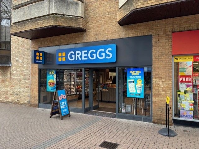 Greggs Cambridge Photo