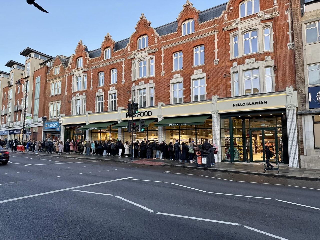 M&S Clapham Opening Photo